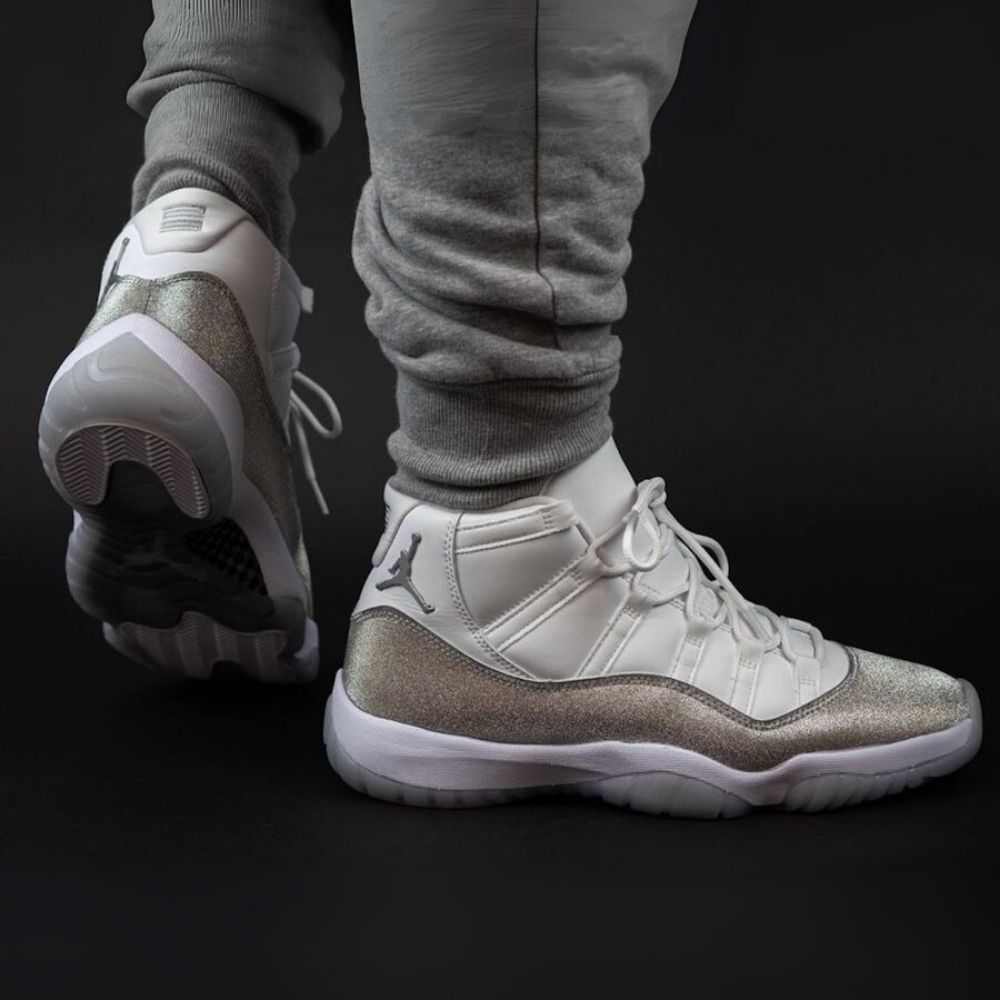 Air Jordan 11 Retro White Metallic Silver