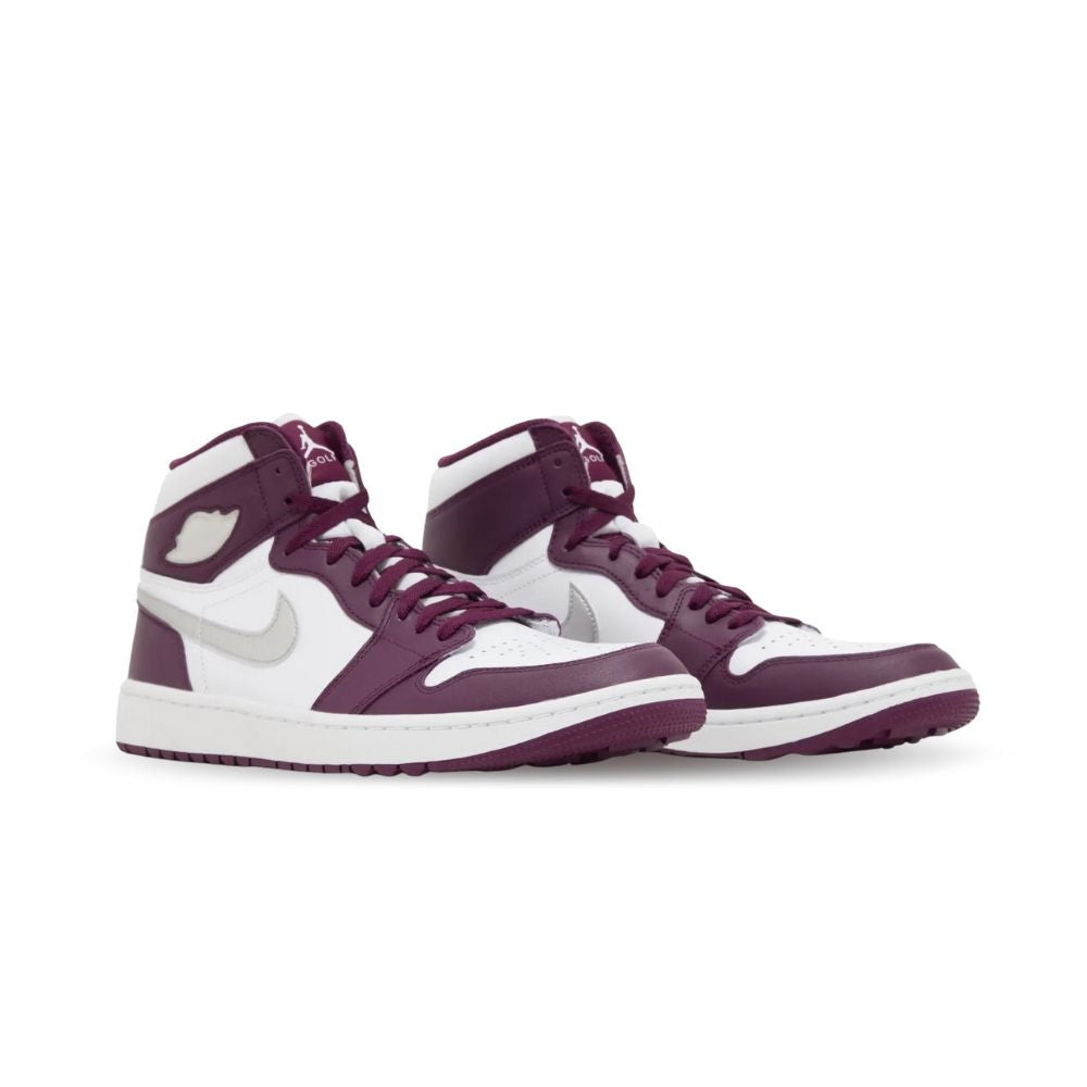 Air Jordan 1 High Golf Bordeaux Red White