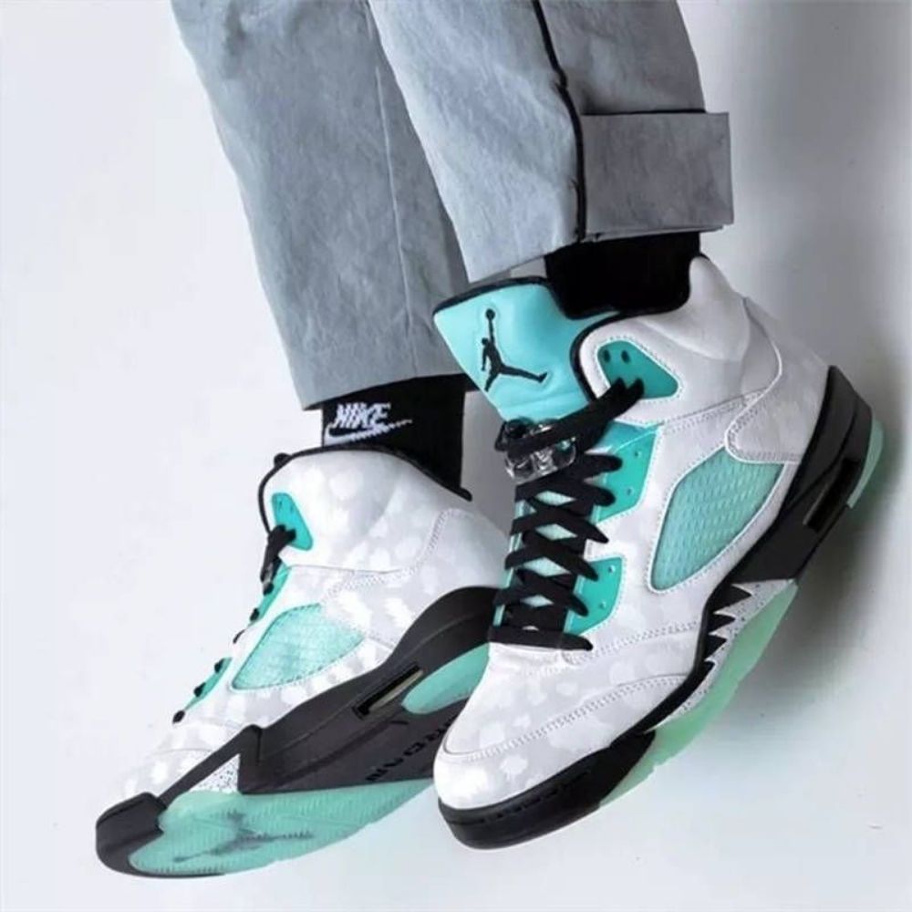 Air Jordan 5 Retro Island Green