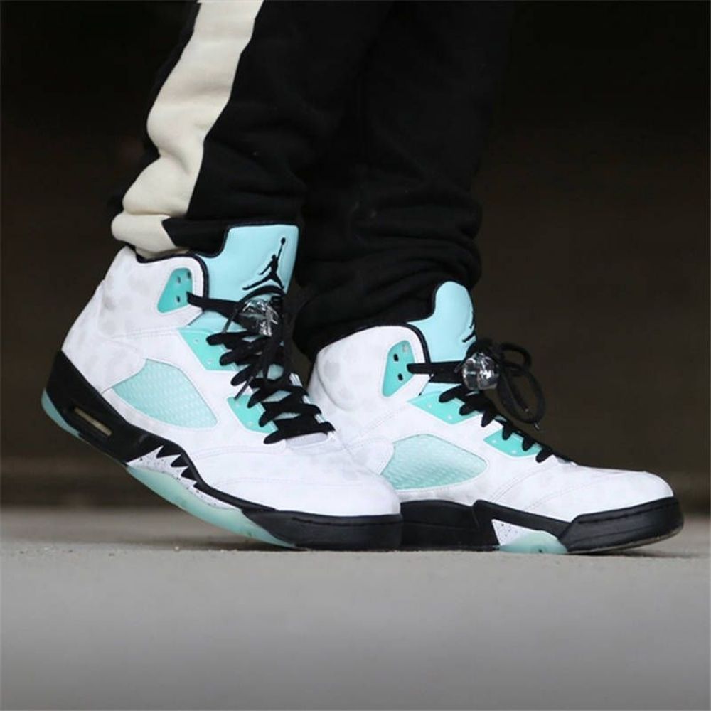 Air Jordan 5 Retro Island Green