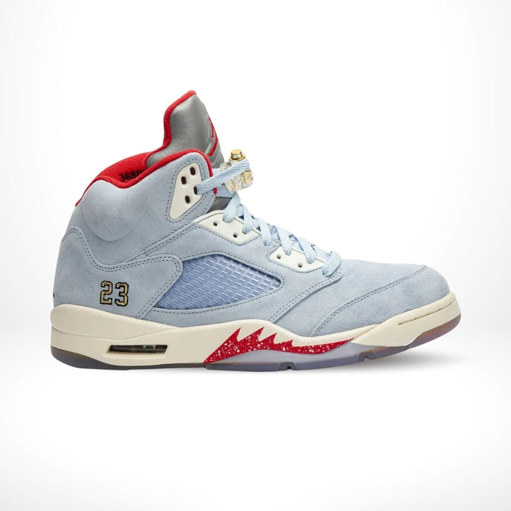 Air Jordan 5 Retro x Trophy Room Ice Blue