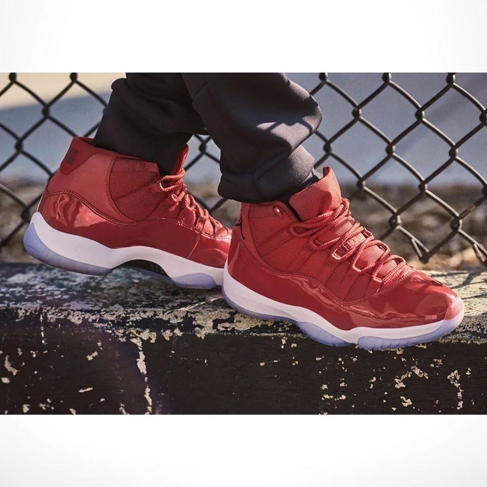 Air Jordan 11 Retro Win Like 96 Gym Red