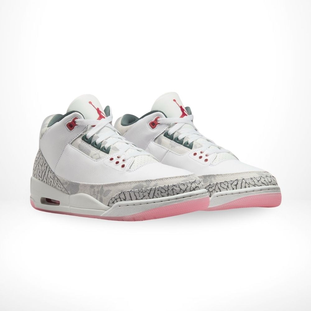 Air Jordan 3 Retro Wings White Pink