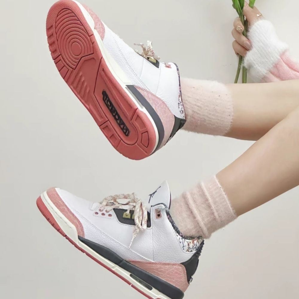 Air Jordan 3 GS Red Stardust